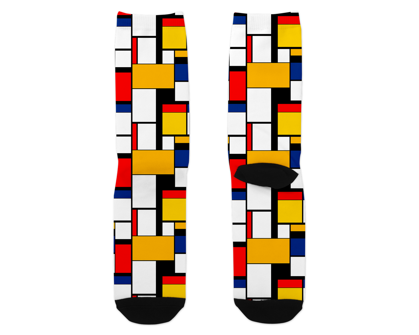 Color Block Dress Socks